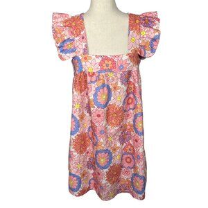 TUCKERNUCK x Cameron Eubanks Wimberly Folly Floral  Hazel Flutter Dress Sz S